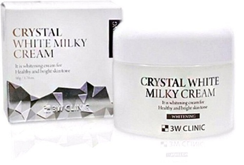 3W Clinic Крем для лица 3W Clinic Crystal White Milky Cream 50 г