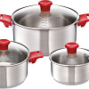 Набор кастрюль Tefal Jamie Oliver H802S674