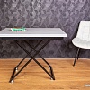 Стол-трансформер Levmar Compact P02/S53 (гриджио/черный)