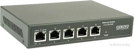 Неуправляемый коммутатор Osnovo SW-5D-1