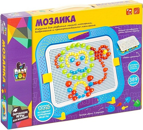 Мозаика/пазл Bondibon Мозаика для малышей ВВ5020