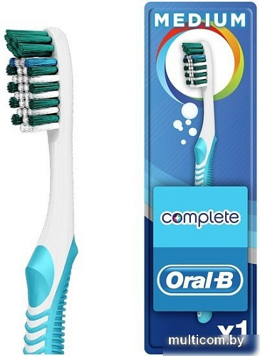 Зубная щетка Oral-B Complex Глубокая Чистка средней жесткости (1 шт)