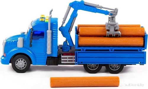 Самосвал Полесье Профи 96135 (синий)