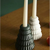 Подсвечник Tkano New Year Essential Nordic mood TK24-NY_CNH0001 (белый)