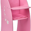 Стульчик для кукол Leader Toys Diamond Star для кормления 74319 (розовый)