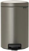 Brabantia Pedal Bin NewIcon 12 л (платиновый)