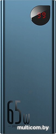 Портативное зарядное устройство Baseus Adaman Metal Digital Display PPIMDA-D03 20000mAh (темно-синий)