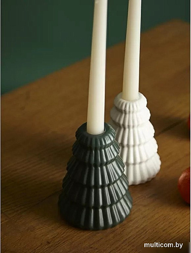 Подсвечник Tkano New Year Essential Nordic mood TK24-NY_CNH0001 (белый)