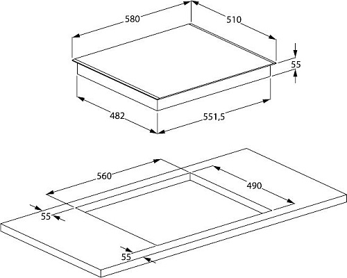 Варочная панель BEKO HII 64400 ATBG