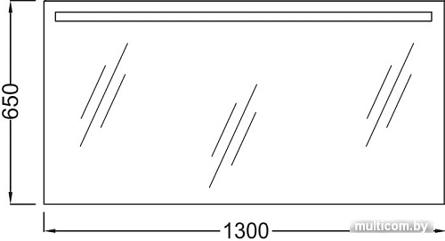 Jacob Delafon Зеркало Parallel EB1419-NF