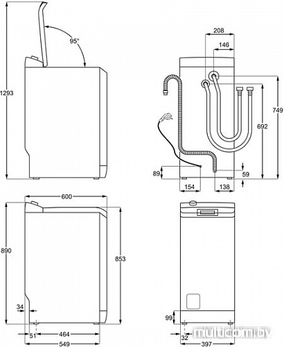 Стиральная машина Electrolux EWT1377VIW