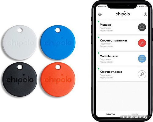 Bluetooth-метка Chipolo ONE (4шт)