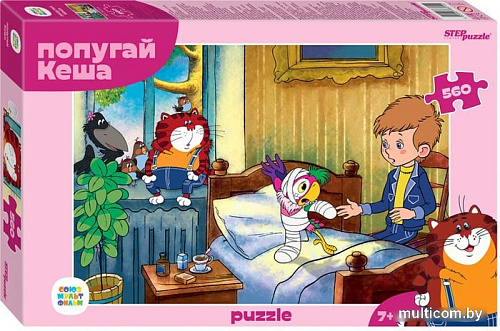 Пазл Step Puzzle Попугай Кеша 78112 (560 эл)