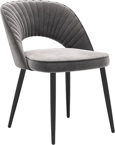 Стул Памир Новара F83 (серый/черная опора)