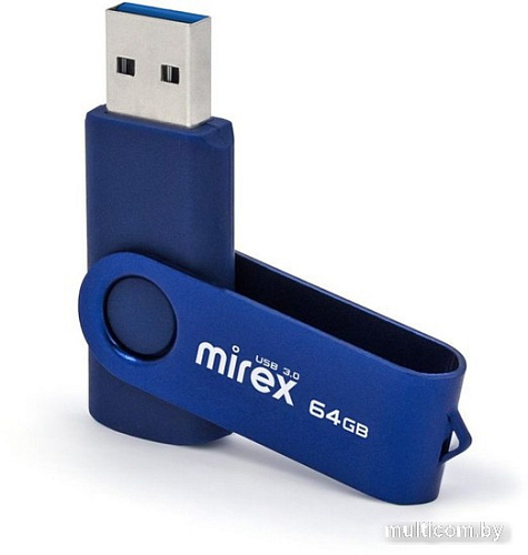 USB Flash Mirex Color Blade Swivel 3.0 64GB 13600-FM3BSL64