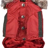 Куртка для животных Puppia Brock с капюшоном PAUD-JM1851-RD-S (красный)
