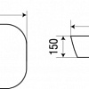 Умывальник WeltWasser Elbach 2143