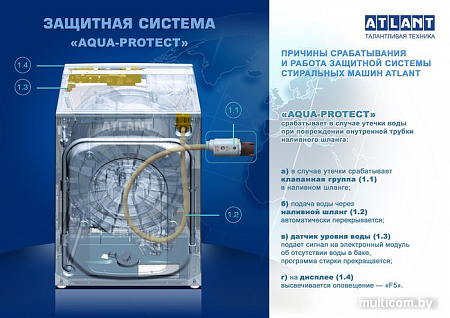 Стиральная машина ATLANT СМА 70С1010-06