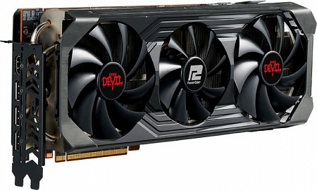 Видеокарта PowerColor Red Devil Radeon RX 6900XT 16GB GDDR6 AXRX 6900XT 16GBD6-3DHE/OC