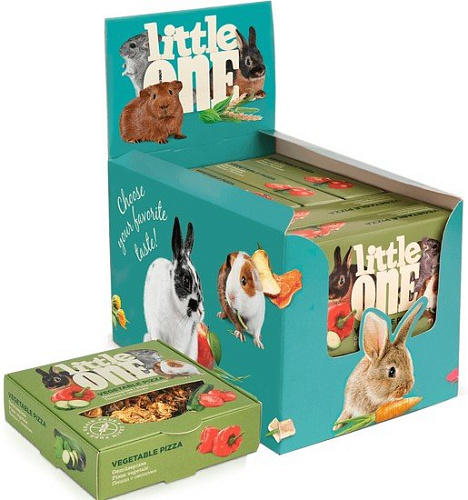 Корм для грызунов Mealberry Little One Пицца с овощами 55 г