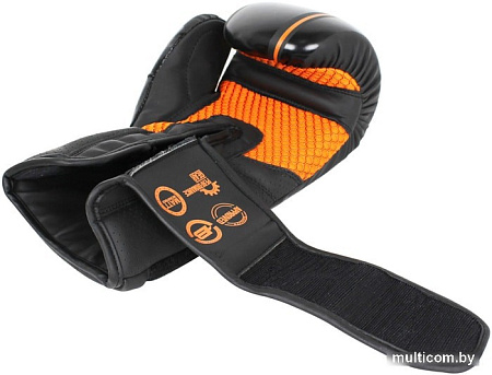 Перчатки для единоборств BoyBo B-Series BBG400 (8 oz, оранжевый)