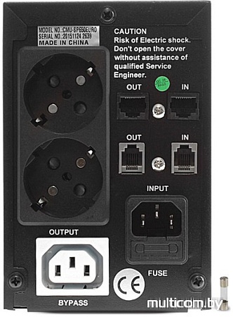 Источник бесперебойного питания CrownMicro CMU-SP650 EURO
