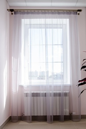 Тюль Decoretto Сетка ГС-K28 2x2.5 м (светло-серый, 1 шт)