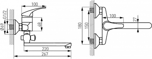 Смеситель Ferro Basic BBC5A