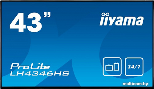 Информационная панель Iiyama ProLite LH4346HS-B1