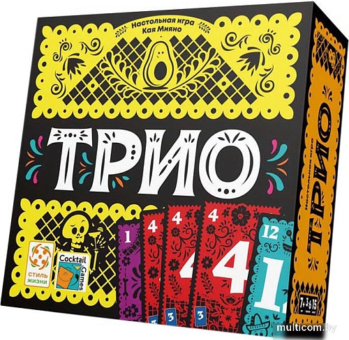 Детская настольная игра Стиль Жизни Трио