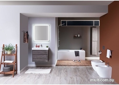 Aquanet Зеркало Nova Lite 90 LED 00242263 (дуб рошелье)