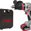Дрель-шуруповерт Crown CT21090HMX-4 BMC (с 2-мя АКБ 4Ah, кейс)