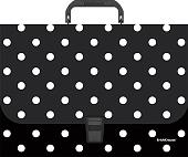 Папка-портфель Erich Krause Dots in Black 52917