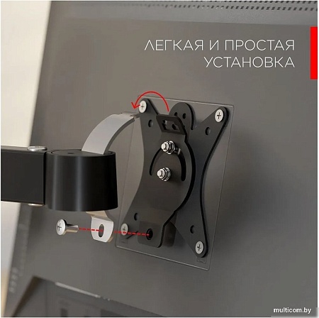 Кронштейн для монитора Holder MDS-M101-B (черный)