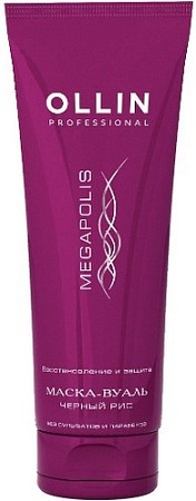 Маска Ollin Professional Megapolis вуаль на основе черного риса 250 мл