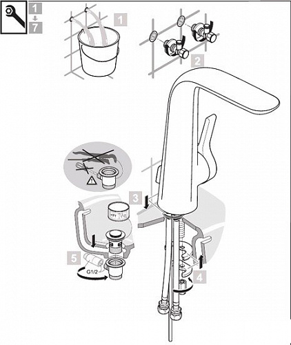 Смеситель Ideal Standard Melange A6041AA