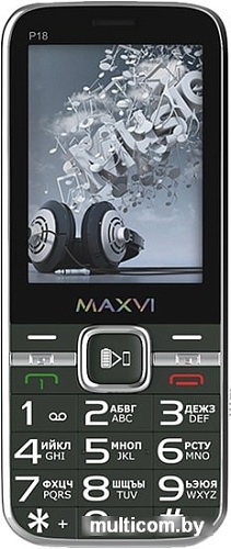 Мобильный телефон Maxvi P18 (милитари)
