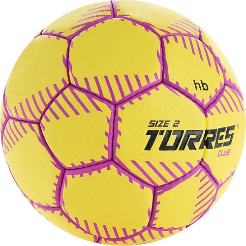 Мяч Torres Club H32432 (размер 2, желтый)