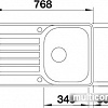 Кухонная мойка Blanco Lantos 45 S-IF Compact [519059]