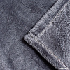 Плед Casa Conforte Royal Flannel 110x150 6155318 (темно-серый)