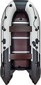Моторно-гребная лодка Ривьера Компакт R-K-3400 СК lg/bl (светло-серый/черный)