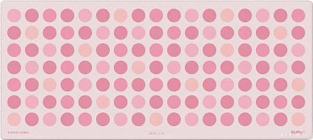 Коврик для стола NuPhy Bokeh Deskmat Inca Rose (розовый)