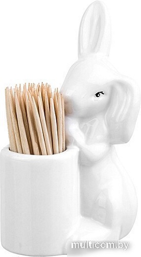 Подставка для зубочисток Elan Gallery Зайка с зубочистками 350127