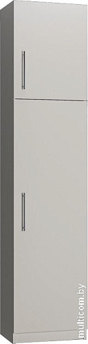 Шкаф-пенал Макс Стайл Falcon Fidji Egger 240x50x50 4C5050 (светло-серый U708 ST9)