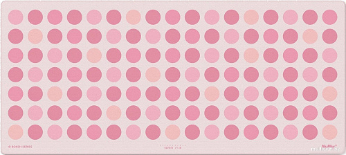 Коврик для стола NuPhy Bokeh Deskmat Inca Rose (розовый)