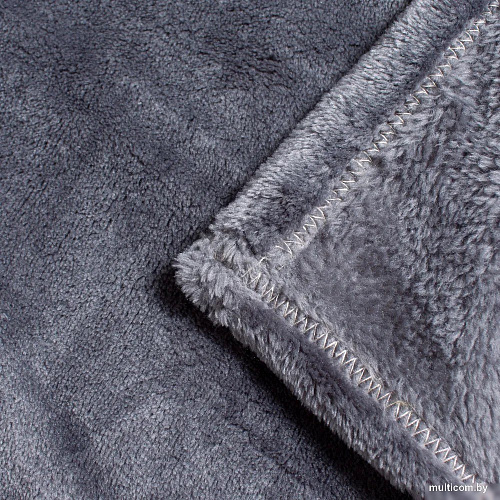 Плед Casa Conforte Royal Flannel 110x150 6155318 (темно-серый)