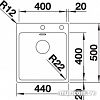 Кухонная мойка Blanco Andano 400-IF/A (с клапаном-автоматом)