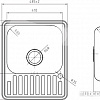 Кухонная мойка IDDIS Strit STR58PLi77