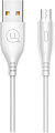 Кабель Usams U18 MicroUSB US-SJ268 (белый)
