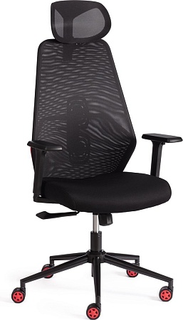 Офисное кресло TetChair Matrix (red ткань, черный)